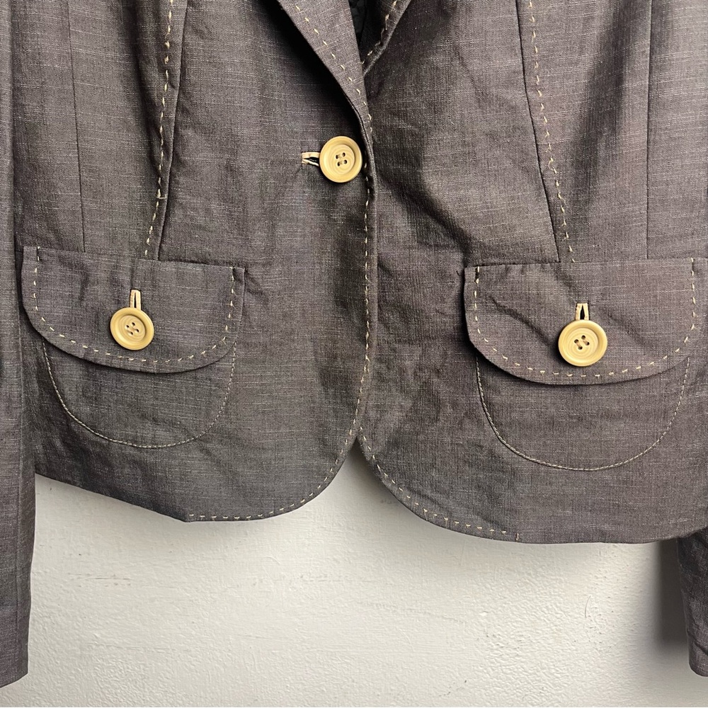 LOFT One Front Button Blazer - Picture 12 of 14